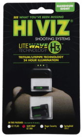 The LiteWave H3 sight is the perfect combination of Tritium with HiViz Litepipe Technology, ensuring quick and easy sight acquisition.